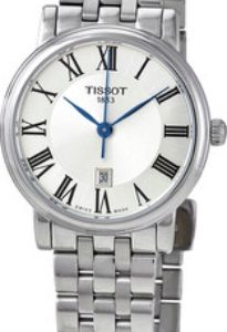 Tissot Damklocka T122.210.11.033.00 Carson Silverfärgad/Stål ⌀30 mm