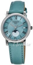 Tissot Damklocka T122.223.16.353.00 Carson Blå/Läder ⌀32 mm