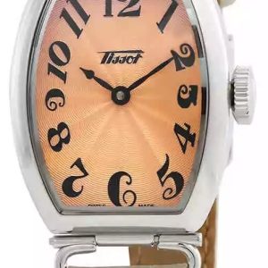 Tissot Damklocka T128.109.16.282.00 Heritage Roséguldstonad/Läder