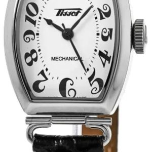 Tissot Damklocka T128.161.16.012.00 Heritage Silverfärgad/Läder