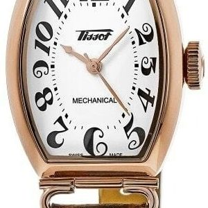 Tissot Damklocka T128.161.36.012.00 Heritage Silverfärgad/Läder