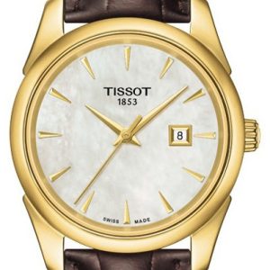 Tissot Damklocka T920.210.16.111.00 Vintage Quartz Lady Vit/Läder