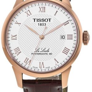 Tissot Herrklocka T006.407.36.033.00 Le Locle Silverfärgad/Läder