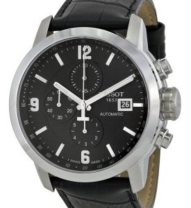 Tissot Herrklocka T055.427.16.057.00 Carson Automatic Svart/Läder