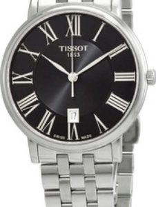 Tissot Herrklocka T122.410.11.053.00 Carson Svart/Stål ⌀40 mm