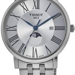 Tissot Herrklocka T122.423.11.033.00 Carson Silverfärgad/Stål ⌀40