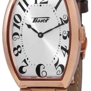 Tissot Herrklocka T128.509.36.032.00 Heritage Silverfärgad/Läder