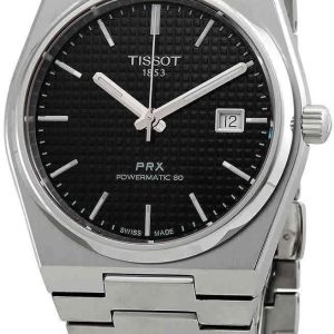 Tissot Herrklocka T137.407.11.051.00 Prx Svart/Stål ⌀40 mm