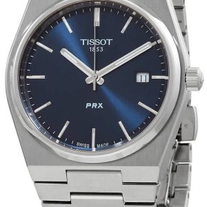 Tissot Herrklocka T137.410.11.041.00 Prx Blå/Stål ⌀40 mm