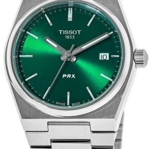 Tissot T137.210.11.081.00 Prx Grön/Stål ⌀35 mm