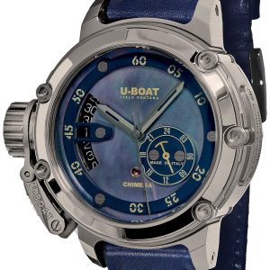 U-Boat Damklocka 8087 Chimera Blå/Läder ⌀40 mm