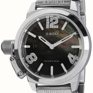 U-Boat Damklocka 8899 Classico Svart/Stål ⌀30 mm