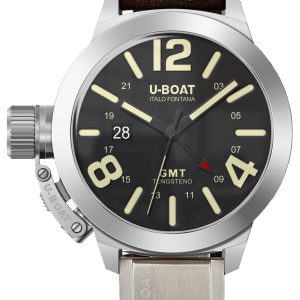 U-Boat Herrklocka 8050 Classico Svart/Läder ⌀45 mm