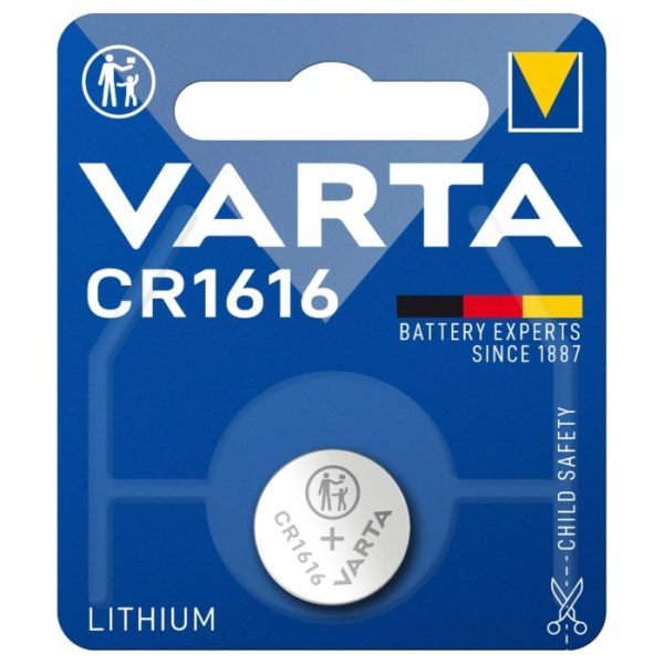 varta litiumbatteri cr1616