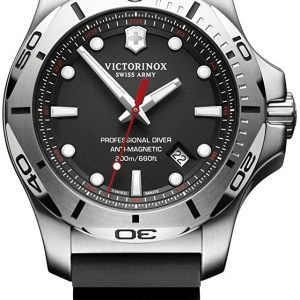 Victorinox Herrklocka V241733 I.N.O.X. Svart/Gummi ⌀45 mm