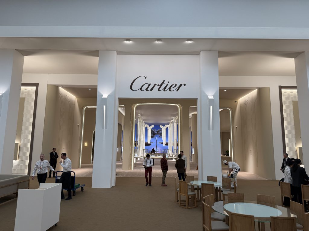 cartier booth watches and wonders 2025