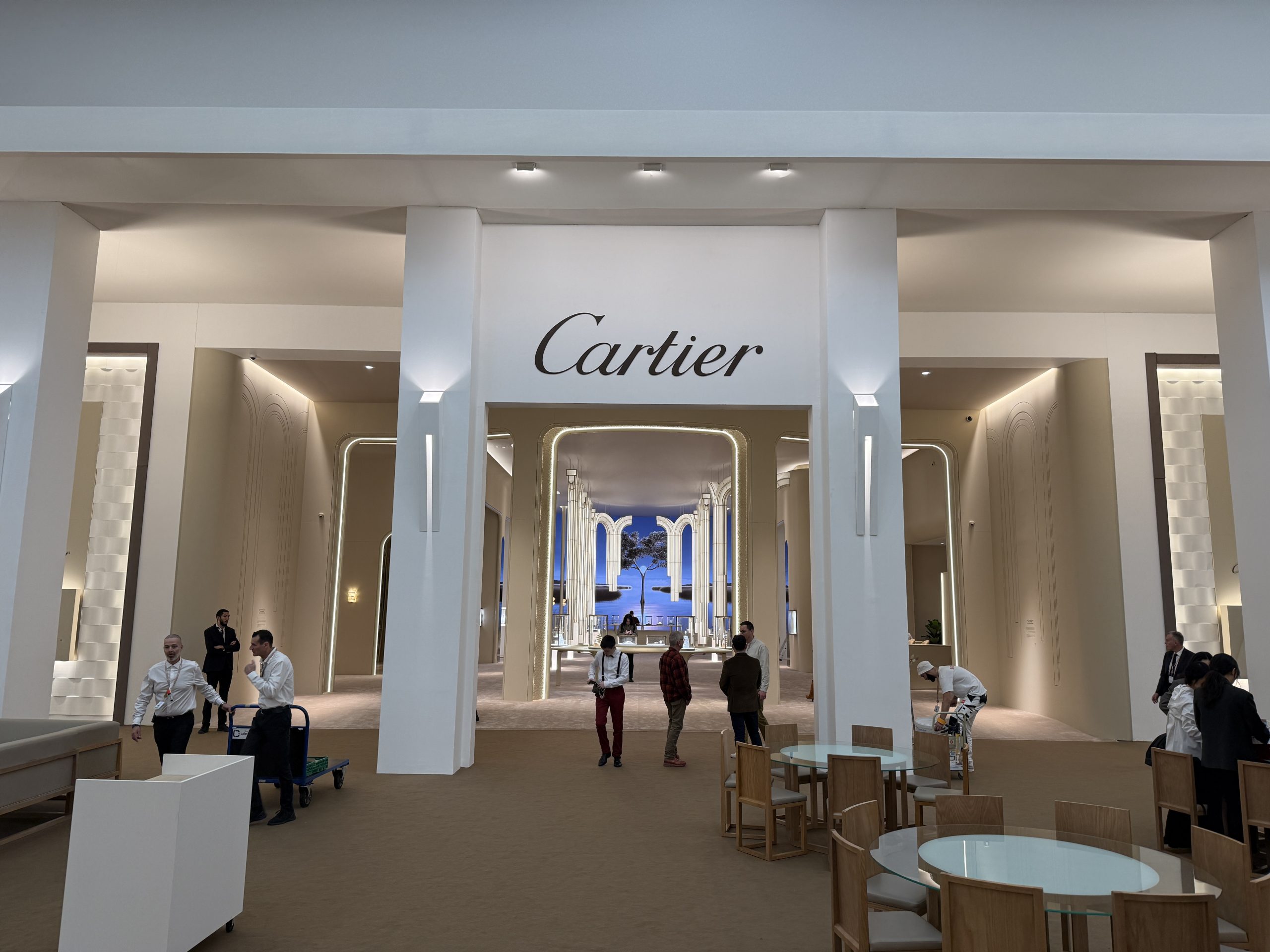 cartier booth watches and wonders 2025