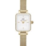 daniel wellington quadro mini evergold