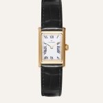 mockberg timeless black leather gold
