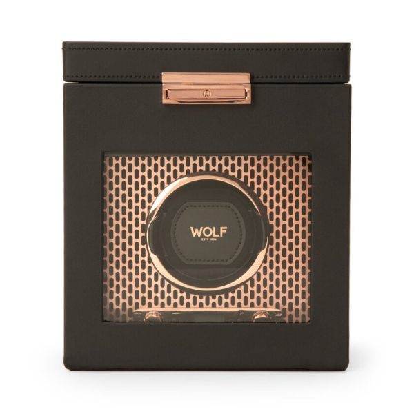 wolf axis single watch winder with storage