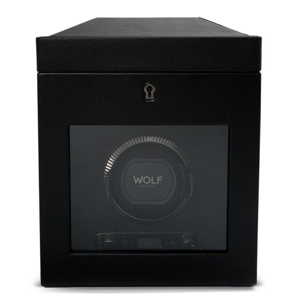wolf british racing single watch winder with storage