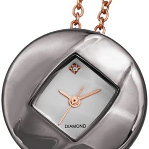 Akribos XXIV Damklocka AK1053GN Diamond Vit/Stål Ø28 mm