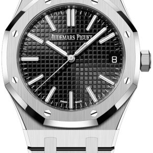 Audemars Piguet Herrklocka 15510ST.OO.1320ST.02 Royal Oak Svart/Stål