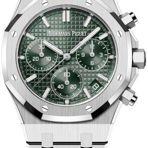 Audemars Piguet Herrklocka 26240ST.OO.1320ST.04 Royal Oak Grön/Stål