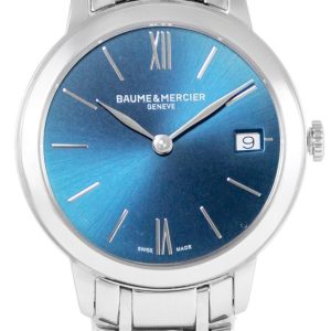 Baume & Mercier Damklocka M0A10477 Classima Blå/Stål ⌀31 mm