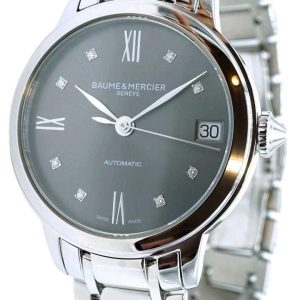 Baume & Mercier Damklocka M0A10610 Classima Grå/Stål Ø31 mm