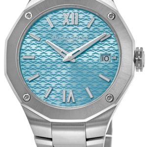 Baume & Mercier Damklocka M0A10612 Riviera Blå/Stål Ø36 mm