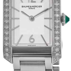 Baume & Mercier Damklocka M0A10631 Hampton Vit/Stål