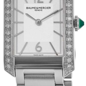 Baume & Mercier Damklocka M0A10631 Hampton Vit/Stål