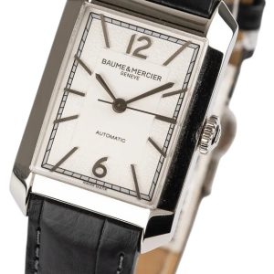 Baume & Mercier Herrklocka M0A10522 Hampton Silverfärgad/Läder