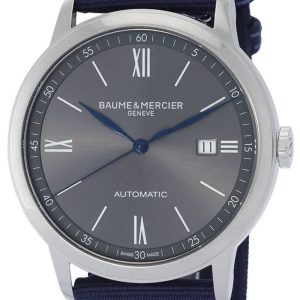 Baume & Mercier Herrklocka M0A10608 Classima Grå/Läder Ø42 mm