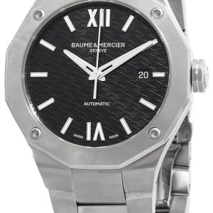 Baume & Mercier Herrklocka M0A10621 Riviera Svart/Stål Ø42 mm