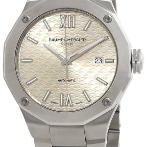 Baume & Mercier Herrklocka M0A10622 Riviera Silverfärgad/Stål
