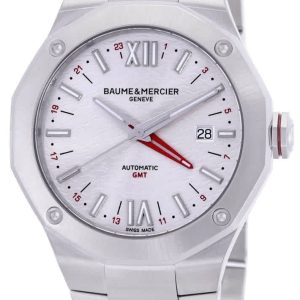 Baume & Mercier Herrklocka M0A10658 Riviera Silverfärgad/Stål
