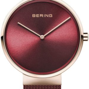 Bering Herrklocka 14539-363 Röd/Stål ⌀39 mm