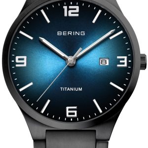 Bering Herrklocka 15240-727 Titanium Blå/Titan ⌀40 mm