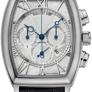 Breguet Herrklocka 5400BB-12-9V6 Heritage Silverfärgad/Läder
