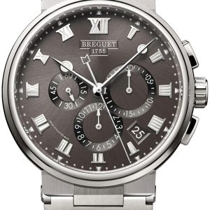 Breguet Herrklocka 5527TI-G2-TW0 Marine Grå/Titan Ø42.3 mm