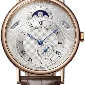 Breguet Herrklocka 7337BR-15-9VU Classique Silverfärgad/Läder Ø39