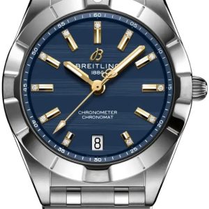 Breitling Damklocka A773109A1C1A1 Chronomat 32 Six Nations France