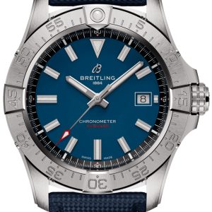 Breitling Herrklocka A17328101C1X1 Avenger Automatic 42 Blå/Läder