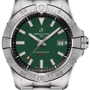 Breitling Herrklocka A17328101L1A1 Avenger Automatic 42 Grön/Stål