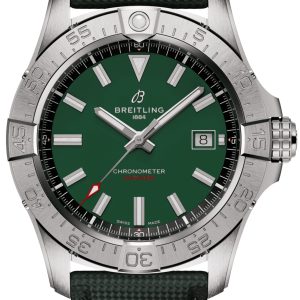 Breitling Herrklocka A17328101L1X1 Avenger Automatic 42 Grön/Läder