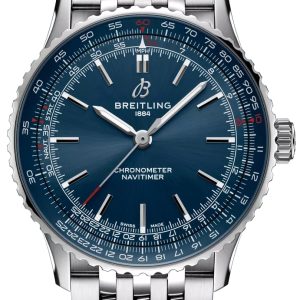 Breitling Herrklocka A17329161C1A1 Navitimer Automatic 41 Blå/Stål