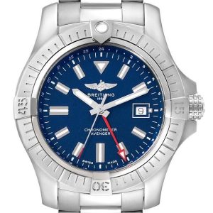 Breitling Herrklocka A32395101C1A1 Avenger Ii Gmt Blå/Stål ⌀45 mm