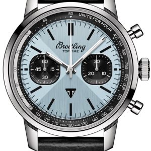 Breitling Herrklocka AB01764A1C1X1 Top Time Triumph Blå/Läder Ø41